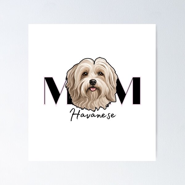 Item preview, Minimalistic aesthetic Mom of Havanese Dog  designed and sold by GoodyPaws.