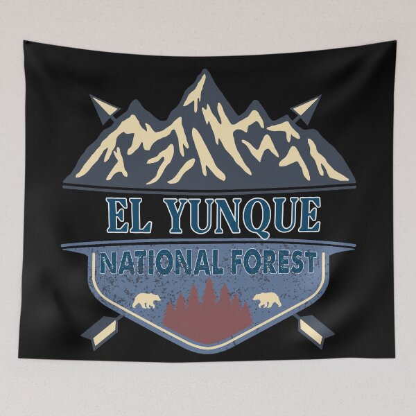 Item preview, El Yunque National forest  designed and sold by graphic-map.