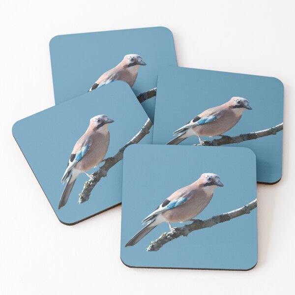 Item preview, Eurasian Jay Colorful Bird Cut Out designed and sold by taiche.