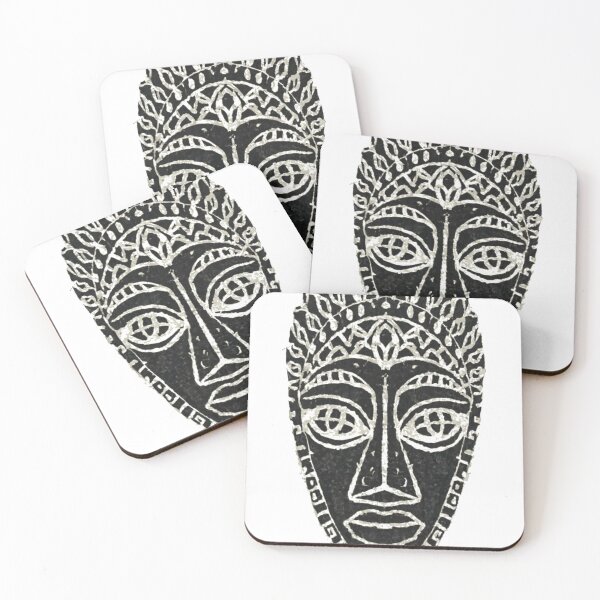Item preview, African Mask Representing a Black Man designed and sold by citmgpod.
