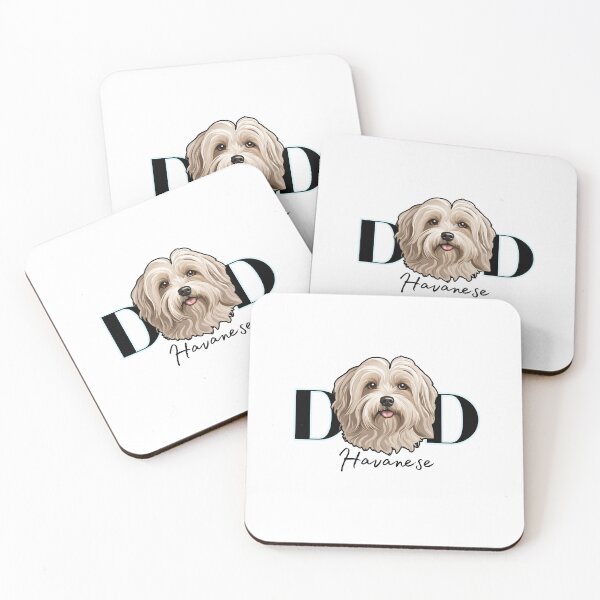 Item preview,  Minimalistic aesthetic Dad of Havanese Dog  designed and sold by GoodyPaws.