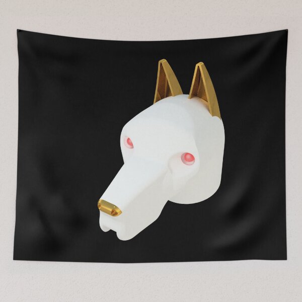 Item preview, White Dog Red Eyes designed and sold by Dog-Planet.