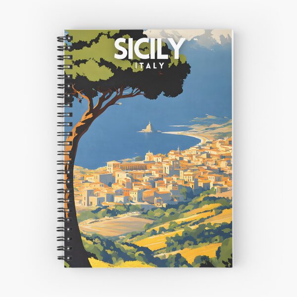 Aperçu de l'œuvre Sicile Italie créée et vendue par ZionPosteria.