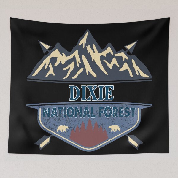 Item preview, Dixie National forest  designed and sold by graphic-map.