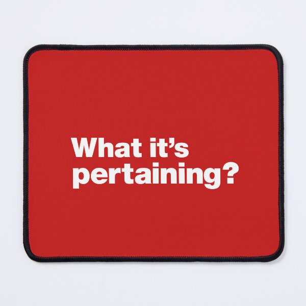 Item preview, What it's pertaining? White designed and sold by DuckSoupShop.
