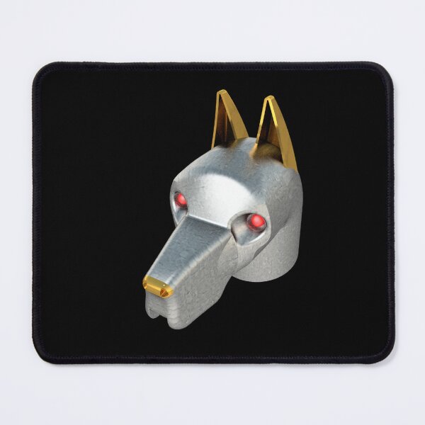 Item preview, Hammered Tin Dog Red Eyes designed and sold by Dog-Planet.