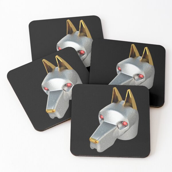 Item preview, Hammered Tin Dog Red Eyes designed and sold by Dog-Planet.