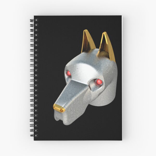 Item preview, Hammered Tin Dog Red Eyes designed and sold by Dog-Planet.