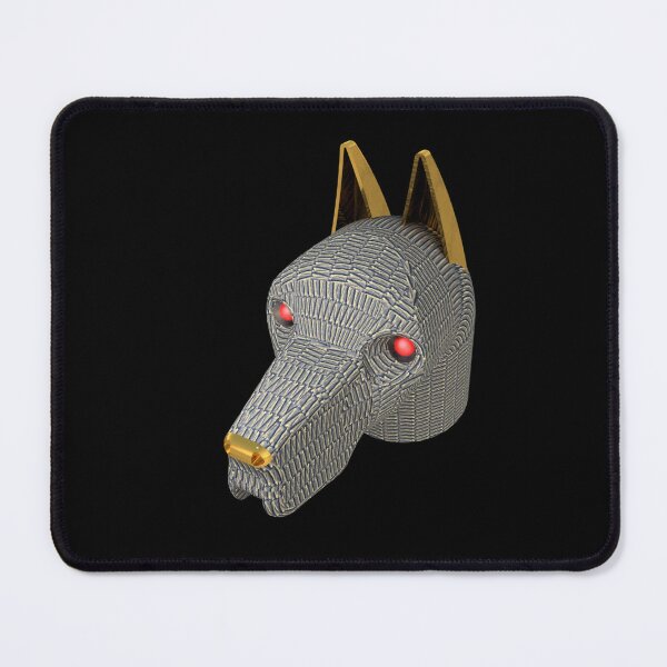 Item preview, Structured Grey Dog Red Eyes designed and sold by Dog-Planet.