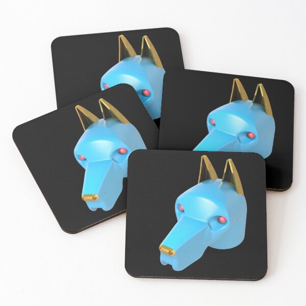 Item preview, Light Blue Dog Red Eyes designed and sold by Dog-Planet.