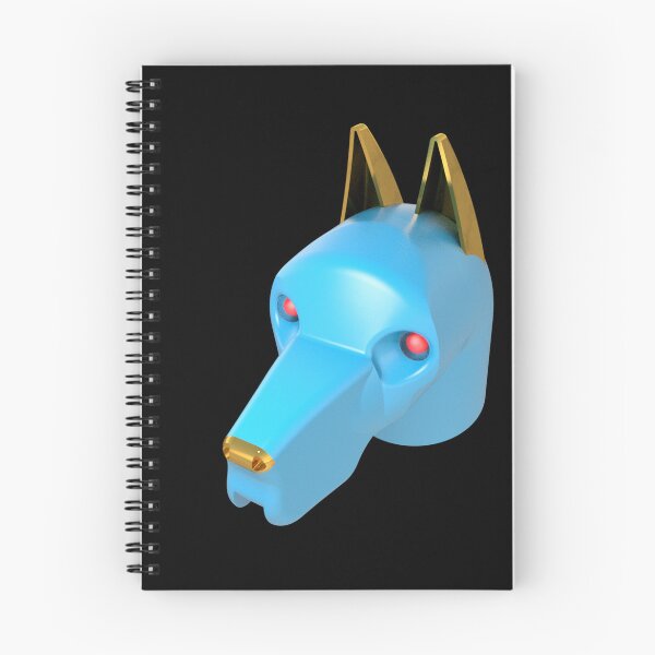 Item preview, Light Blue Dog Red Eyes designed and sold by Dog-Planet.