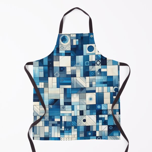 Item preview, Seamless Blue Tone Pattern designed and sold by daruneenok.