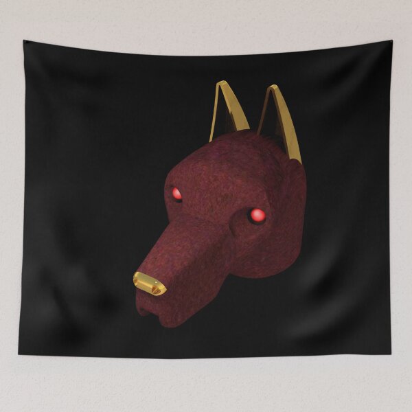 Item preview, Red Velvet Dog Red Eyes designed and sold by Dog-Planet.
