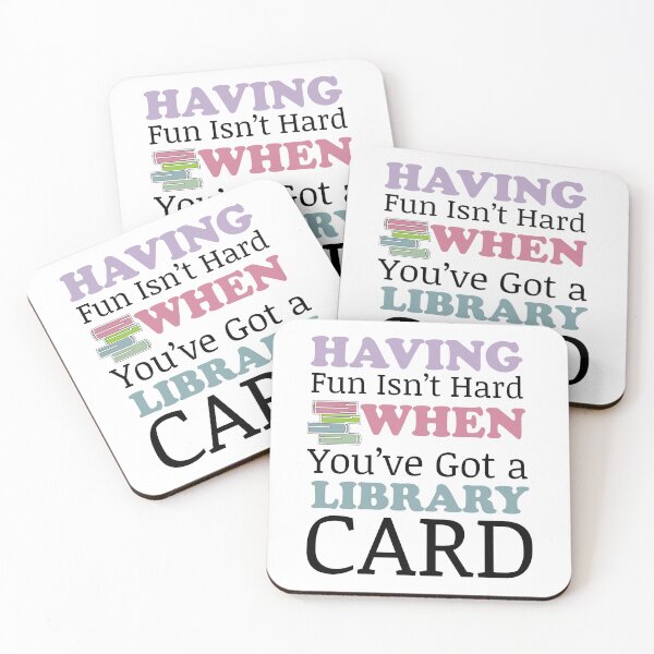 Item preview, Library Card Fun: Celebrating Reading Adventures" designed and sold by Art-shia.