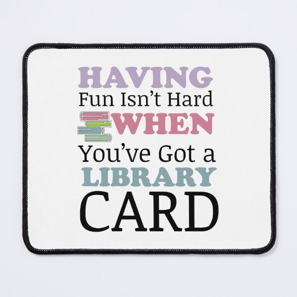 Item preview, Library Card Fun: Celebrating Reading Adventures" designed and sold by Art-shia.
