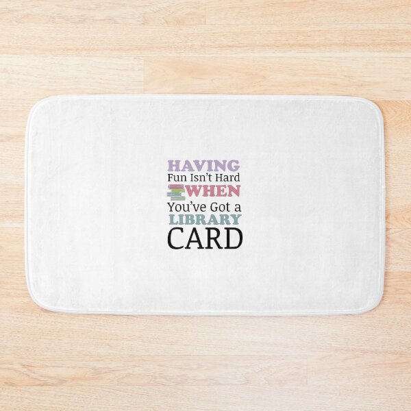 Item preview, Library Card Fun: Celebrating Reading Adventures" designed and sold by Art-shia.