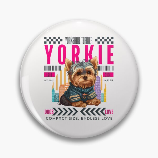 Item preview, Yorkshire terrier : little dog, luxury fur designed and sold by Peerless-Prime.