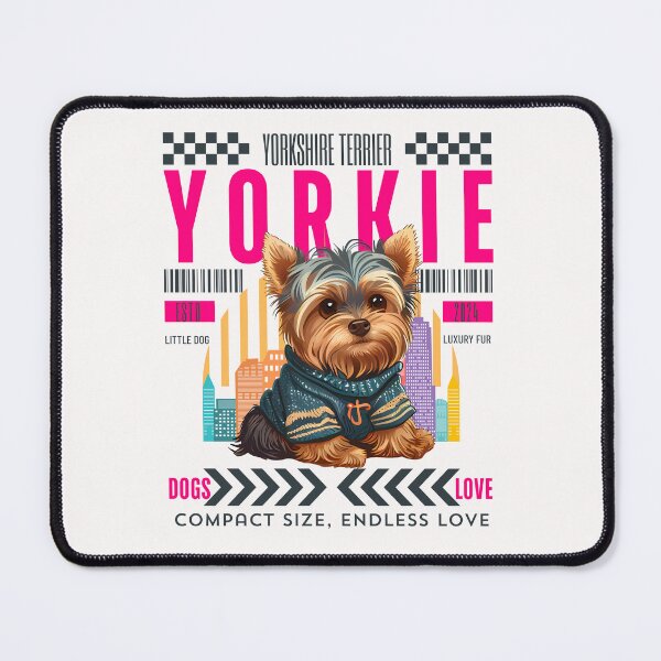 Item preview, Yorkshire terrier : little dog, luxury fur designed and sold by Peerless-Prime.
