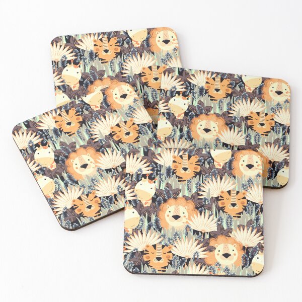 Item preview, Jungle Animals, Orange-brown version designed and sold by Alex  Blud.