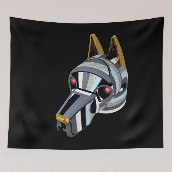 Item preview, Striped Dog Red Eyes designed and sold by Dog-Planet.