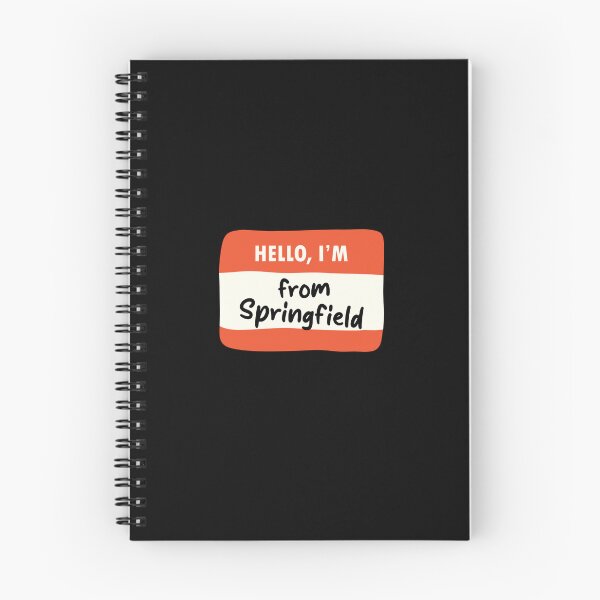 Item preview, Hello I'm From Springfield designed and sold by orlumbuspirate.