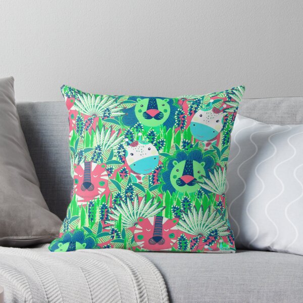 Item preview, Jungle Animals, Green-pink version designed and sold by Alex  Blud.