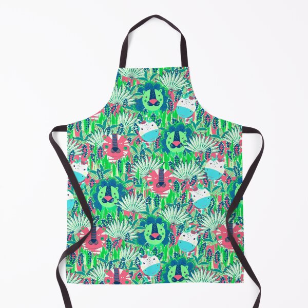 Item preview, Jungle Animals, Green-pink version designed and sold by Alex Blud.