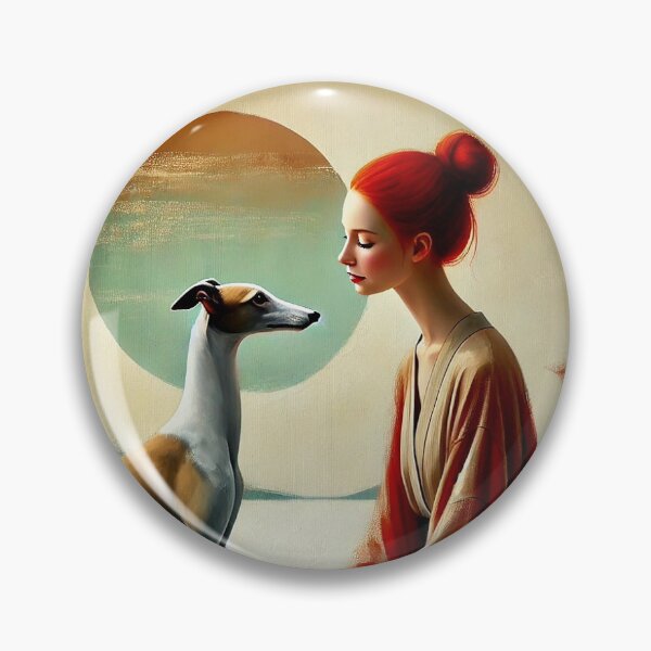 Item preview, Redhead and galgo zen designed and sold by GalgoArt.