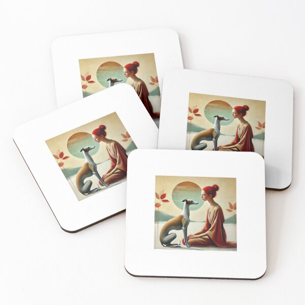 Item preview, Redhead and galgo zen designed and sold by GalgoArt.