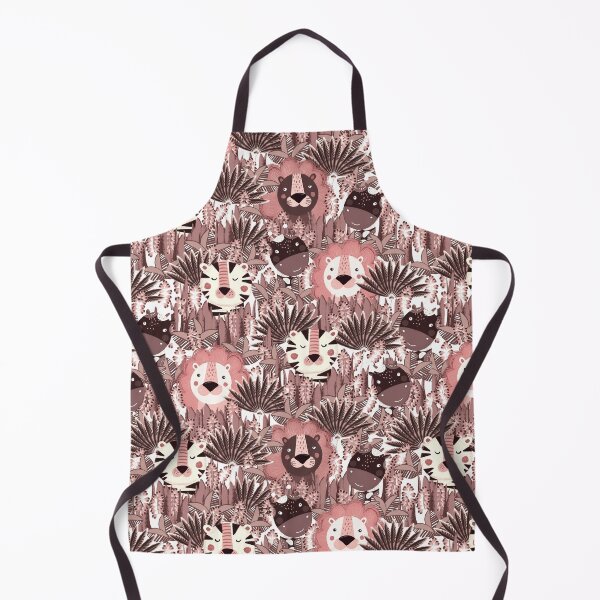Item preview, Jungle Animals, Pink-brown version designed and sold by Alex Blud.
