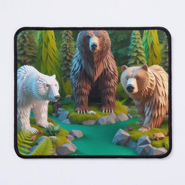 Item preview, Alaskan Nature Roundup - 05:  The Three Bears designed and sold by AlaskaBorg.