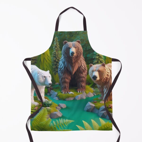Item preview, Alaskan Nature Roundup - 05: The Three Bears designed and sold by AlaskaBorg.