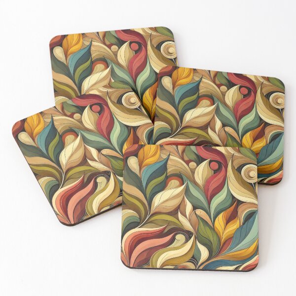 Item preview, Colorful Abstract Foliage designed and sold by Marinaso.
