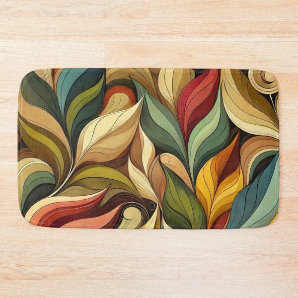 Item preview, Colorful Abstract Foliage designed and sold by Marinaso.