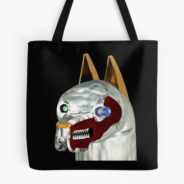 Item preview, Steel and Golden Ears Mad Dog designed and sold by Dog-Planet.