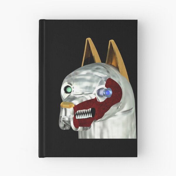 Item preview, Steel and Golden Ears Mad Dog designed and sold by Dog-Planet.