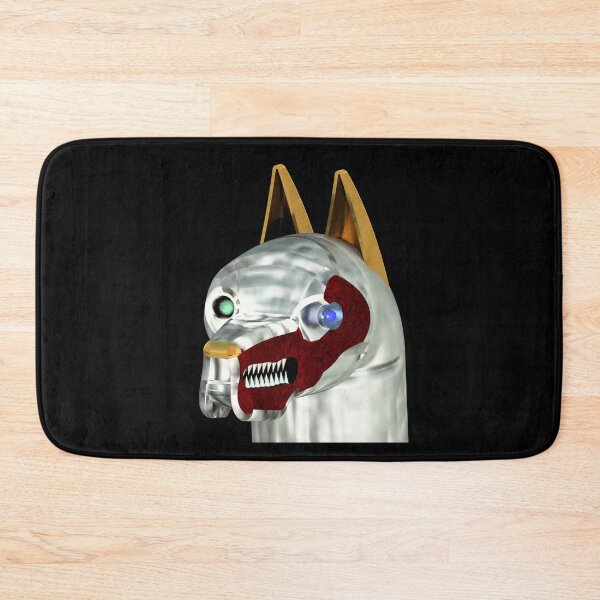 Item preview, Steel and Golden Ears Mad Dog designed and sold by Dog-Planet.