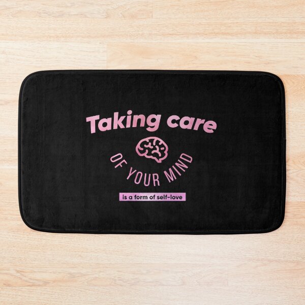 Item preview, Taking care of your mind is a form of self-love black designed and sold by Kalaidax.