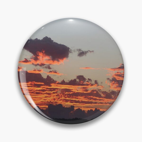 Item preview, Dramatic Aegean Sunset In Orange And Grey designed and sold by taiche.