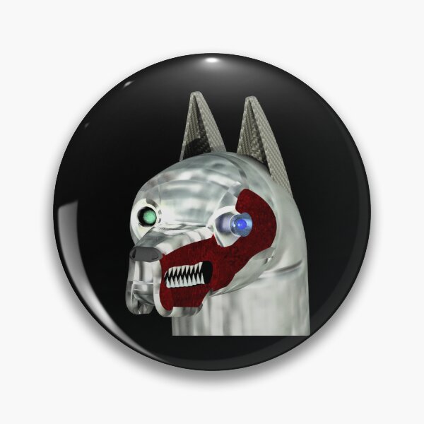 Item preview, Steel and Grey Ears Mad Dog designed and sold by Dog-Planet.