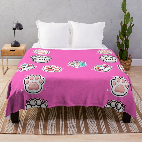 Item preview, VERY KAWAII STYLE DOG PAWS, COLORFUL PATTERN designed and sold by lunacoco81.