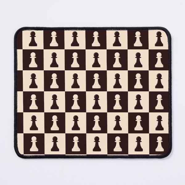 Item preview, Chess pawn pattern black and white checkered designed and sold by Warrioll.