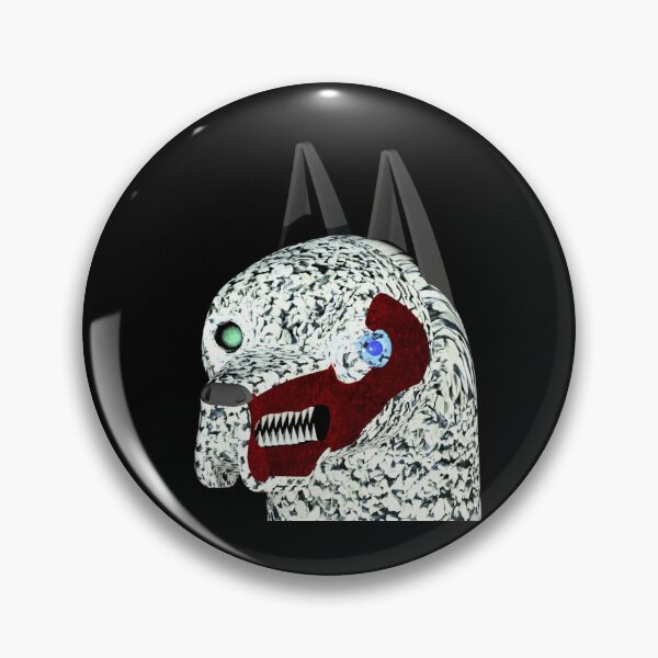 Item preview, White Stone Mad Dog designed and sold by Dog-Planet.