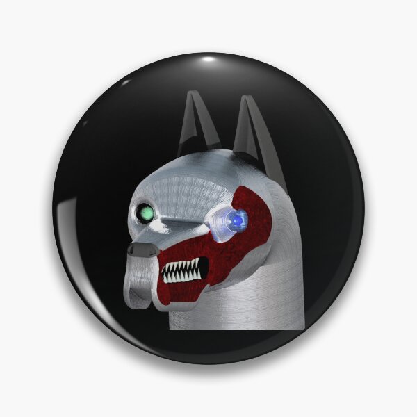 Item preview, Brushed Steel Mad Dog designed and sold by Dog-Planet.