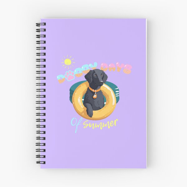 Item preview,  Doggy Days of summer aesthetic summer vacation curly coated retriever dog in a swimming ring  designed and sold by GoodyPaws.