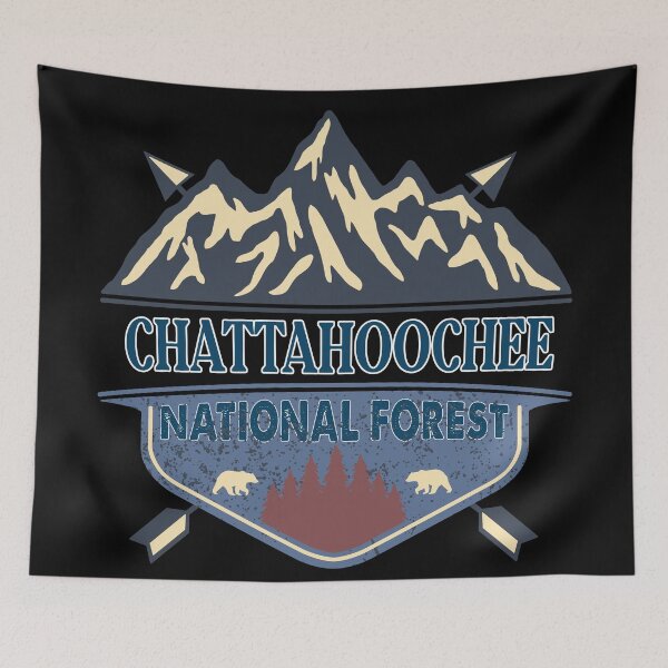 Item preview, Chattahoochee National forest  designed and sold by graphic-map.