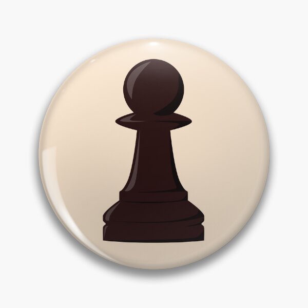 Item preview, Chess pawn pattern black designed and sold by Warrioll.