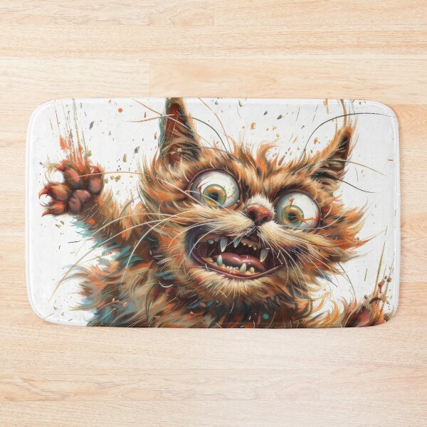 Item preview, Cat with playful paws designed and sold by wolfgangrainer.