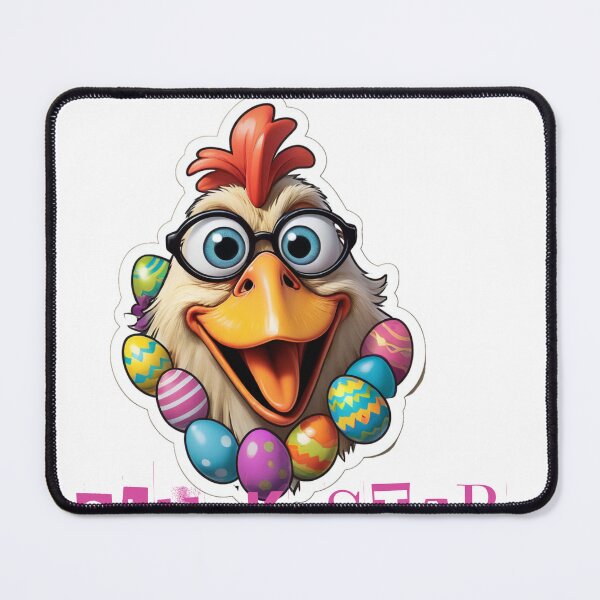 Item preview, cluck star easter egger chicken designed and sold by Playful Strokes pom@pom.