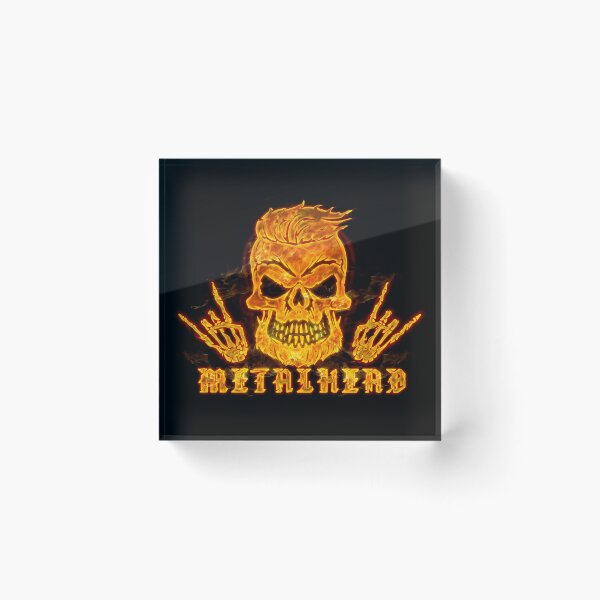 Artikelvorschau, Metalhead Schädel entworfen und verkauft von Biloyar.